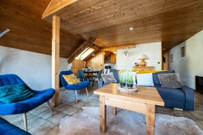 Fernseher, Kamin