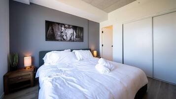 Iron/ironing board, WiFi, bed sheets