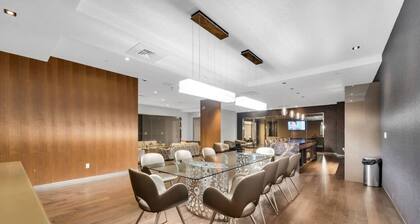Walk to Parliament from this high-end condo w/gym