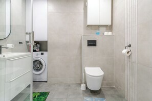 Bathroom - Sosnowiec Chic Apartment (Sosnowiec)