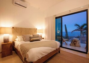 Deluxe-Doppelzimmer, Balkon, Meerblick | Kostenloses WLAN