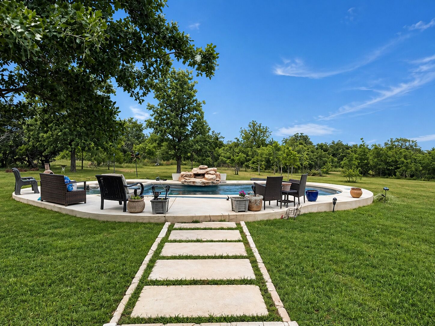 Outdoor pool