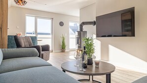 Smart TV, fireplace - Gorgeous apartment in Kappeln with sauna (Kappeln)