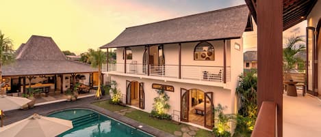 Deluxe Villa, Multiple Bedrooms, Private Pool, Pool View | Balcony view