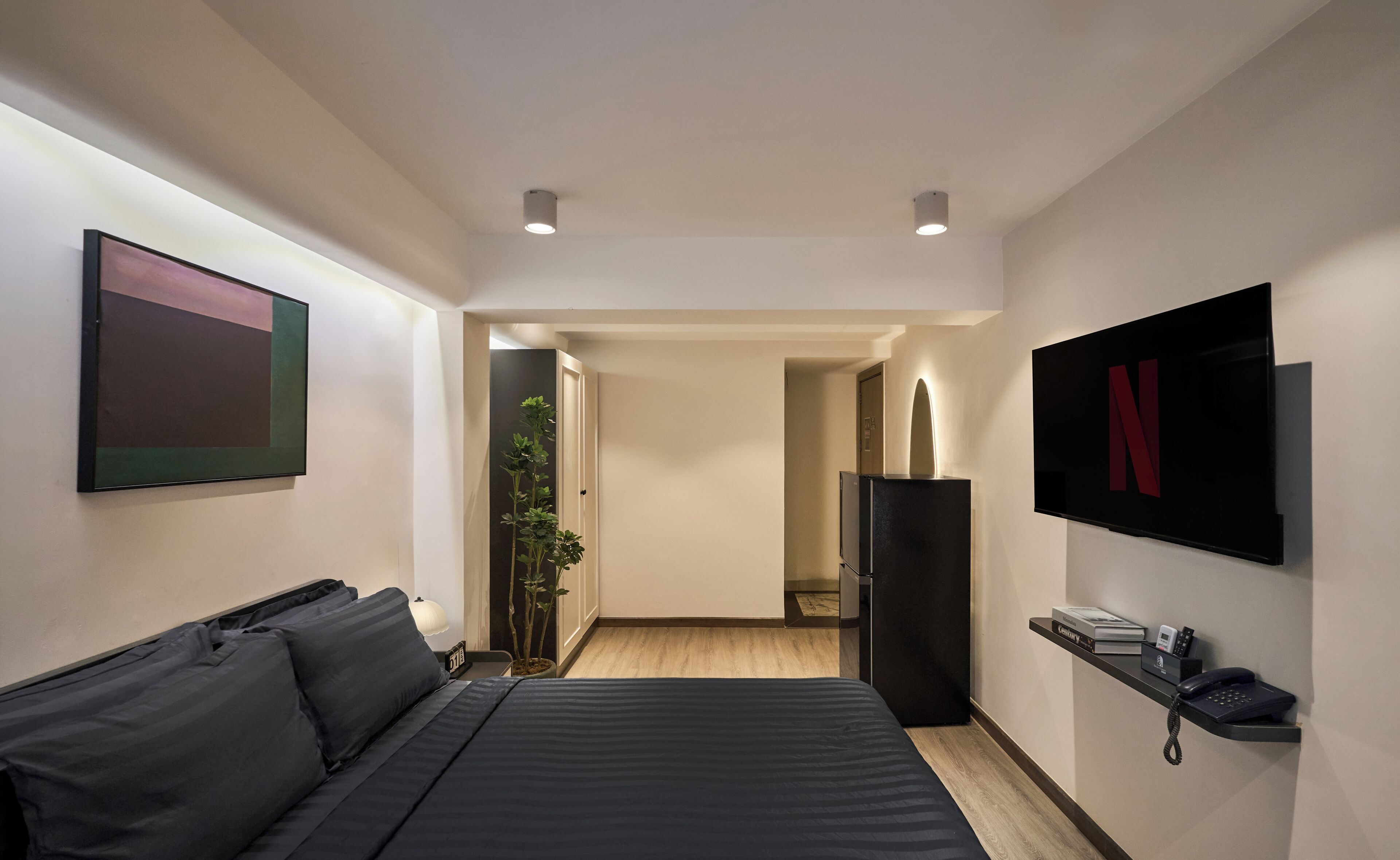 Habitación Deluxe doble, vistas a la ciudad | Escritorio y wifi gratis