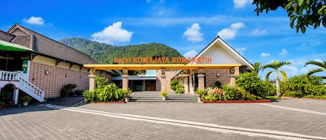 Fachada de la propiedad