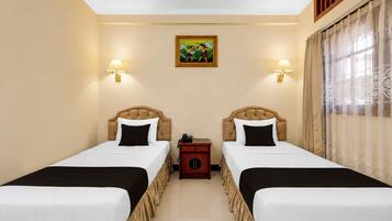 Kamar Twin Deluks | Seprai linen