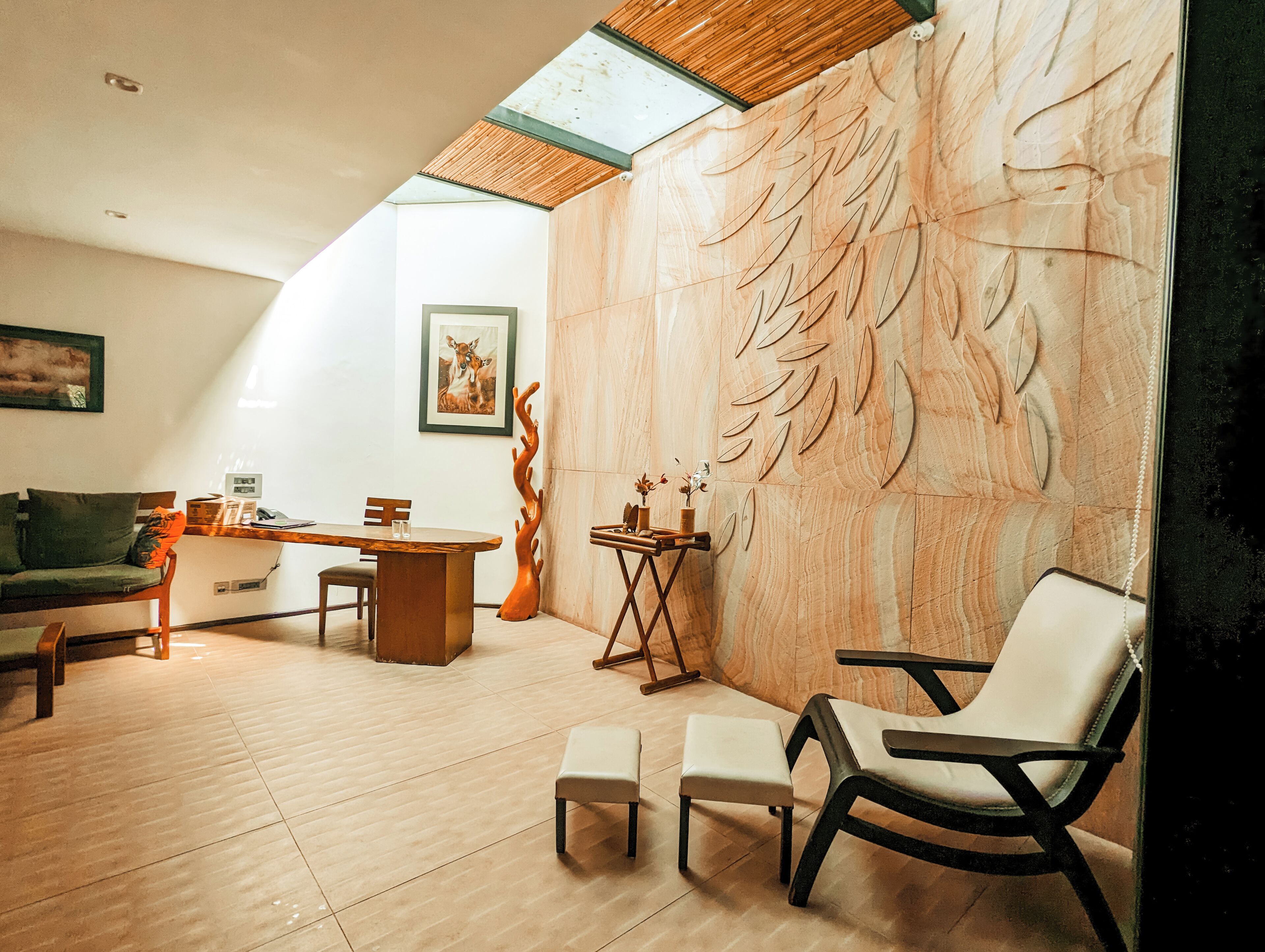 Área de sala de estar