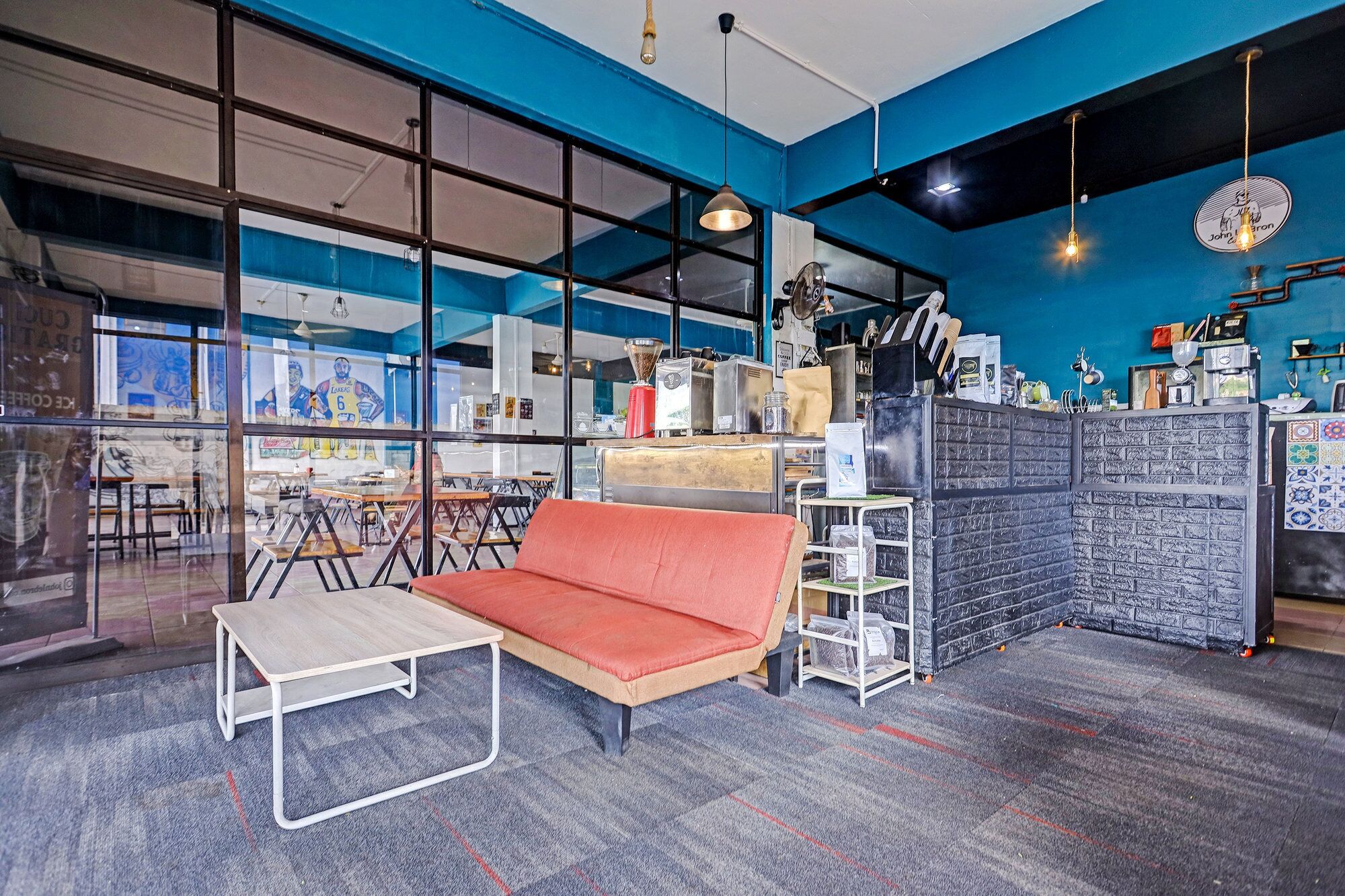 Lobby sitting area