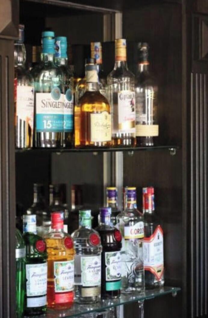 Bar (in der Unterkunft)
