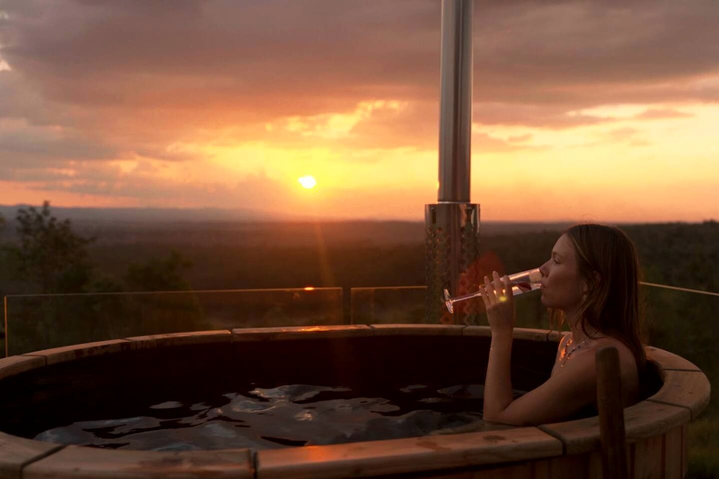 Bain à remous extérieur