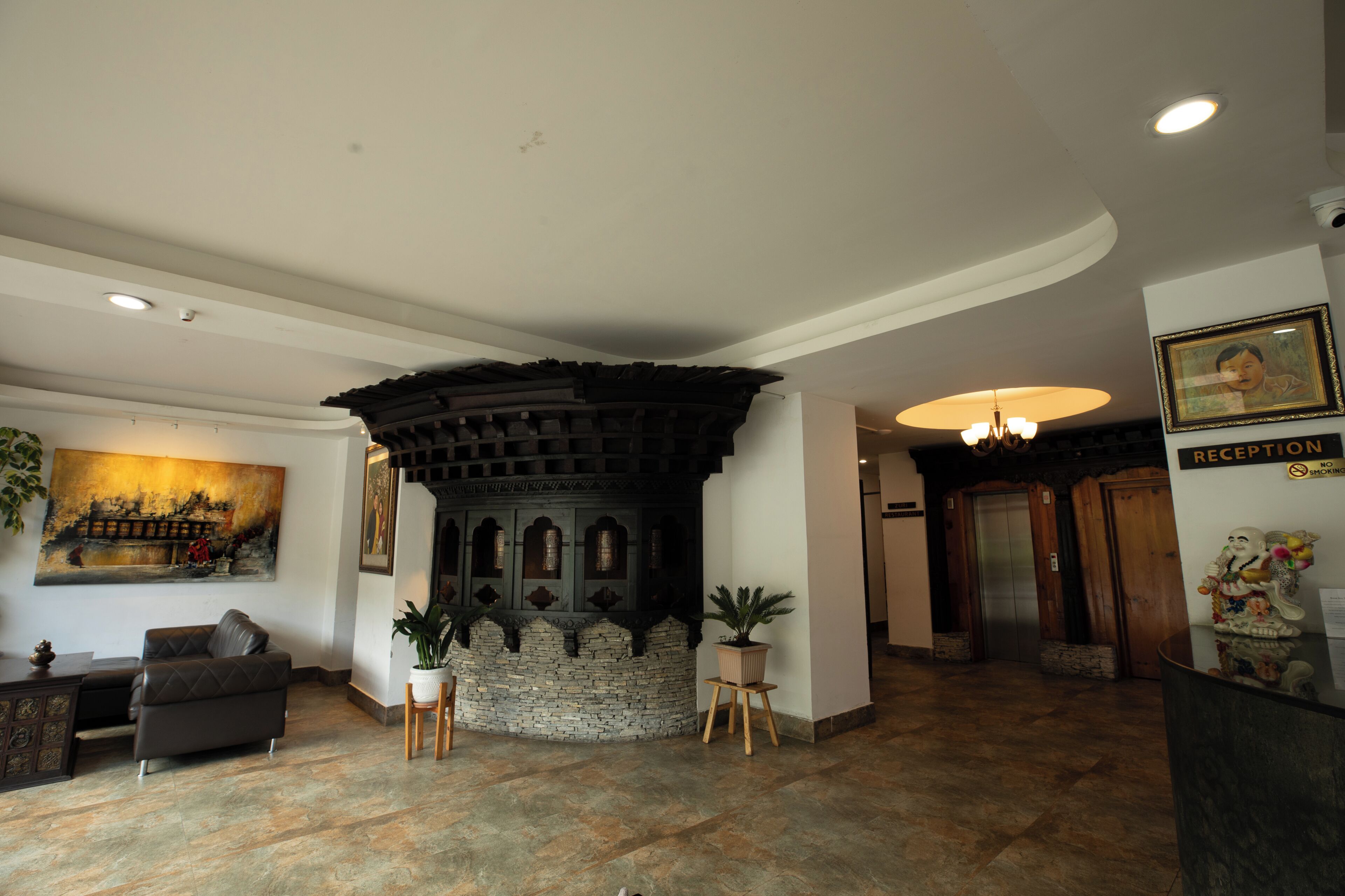 Reception hall
