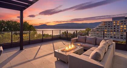 Exclusive Okanagan Beachfront Oasis I 3BR Penthouse Condo in Kelowna