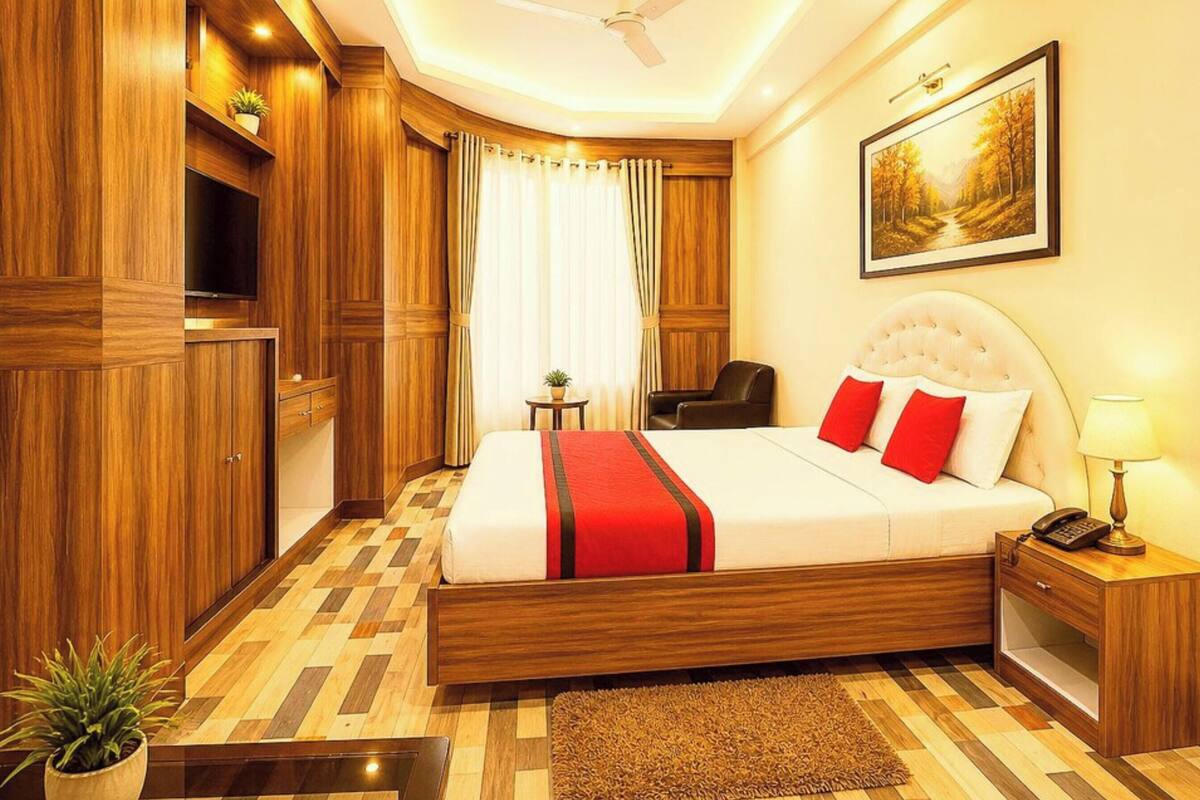 Bộ đồ giường kháng dị ứng, bàn, phòng cách âm 