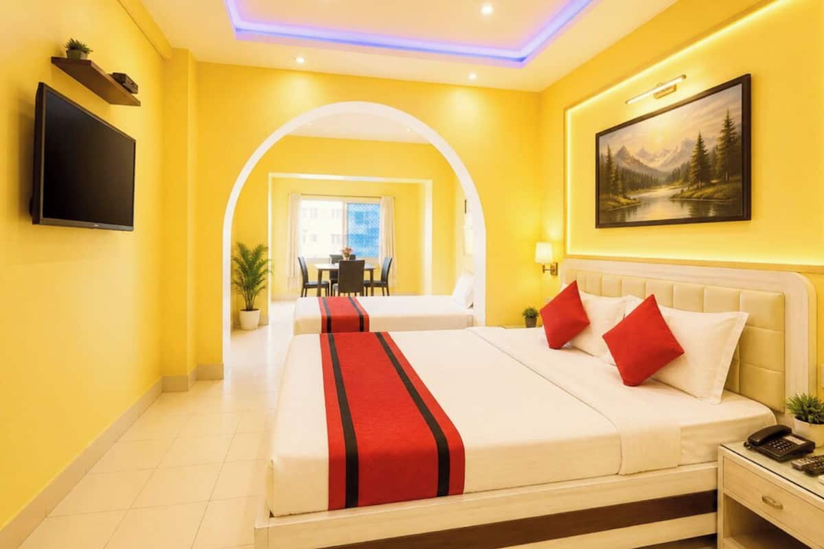 Phòng 4 Deluxe, máy điều hòa, quang cảnh biển | Quang cảnh từ phòng