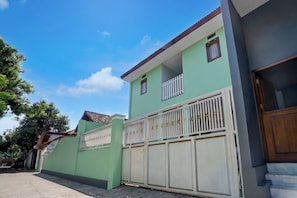 Fassade der Unterkunft