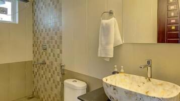 Asciugamani, sapone, shampoo, carta igienica