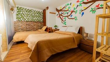 Free WiFi, bed sheets
