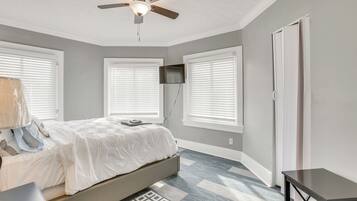 Desk, iron/ironing board, travel crib, internet
