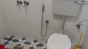Towels, soap, toilet paper