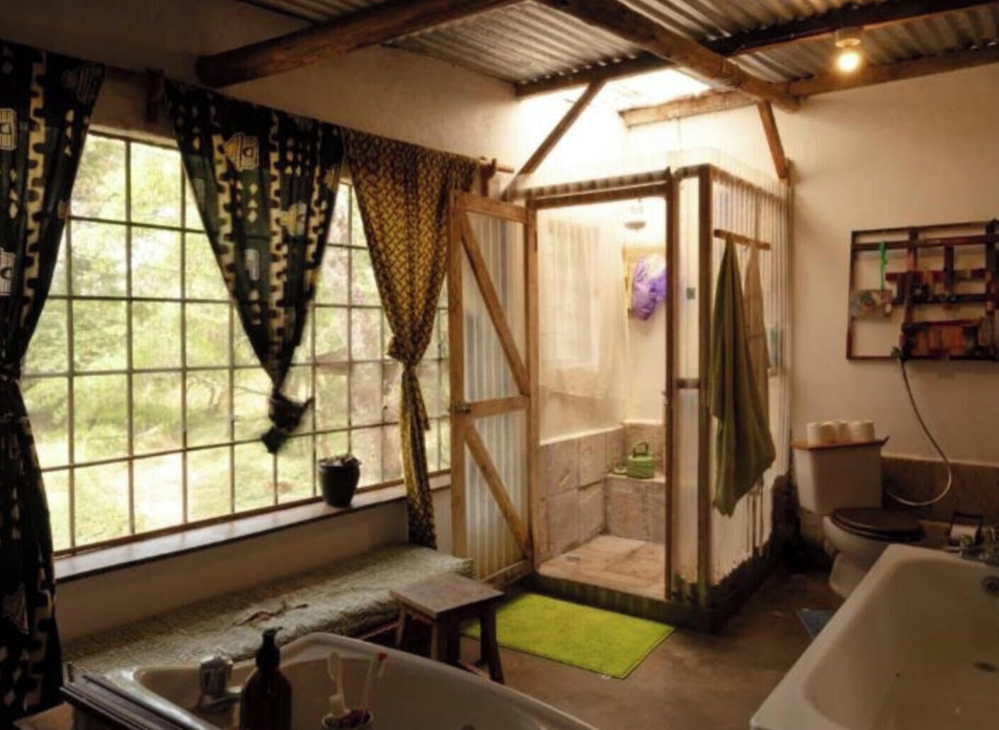 Dusche, Handtücher, Seife, Toilettenpapier