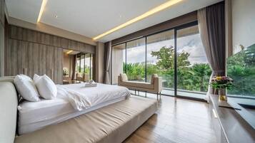 Lyxvilla - 4 sovrum - privat pool | Utsikt från rummet