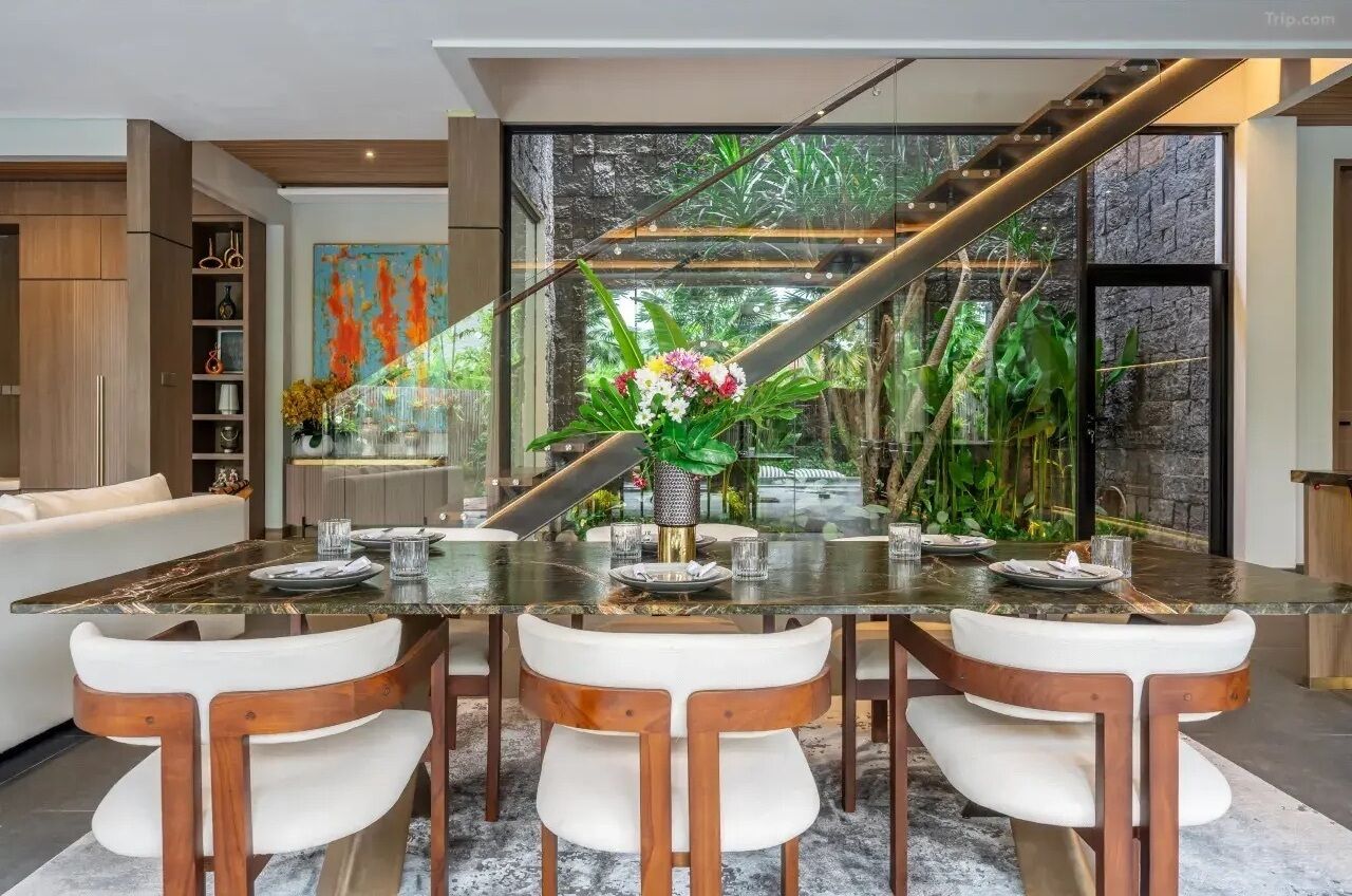 Luxury Villa, 4 Bedrooms, Private Pool | Dining