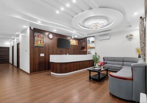 Lobby - Welcoming 9-bedroom hotel with AC in vibrant Faizabad (Faizabad)