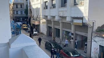 Basic Double Room, Balcony, City View | Property grounds