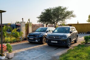 Property grounds - Alaya Stays Batlaw Classic 5 BHK Villa with Pvt Pool & Gazebo (Gurugram)