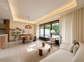 Grand Suite, Golf View | Down comforters, desk, laptop workspace, blackout drapes