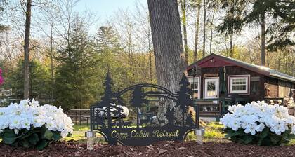 Cozy 2-bedroom cabin,sleeps 5, located on a private Ln,Close to Cooks Forest.