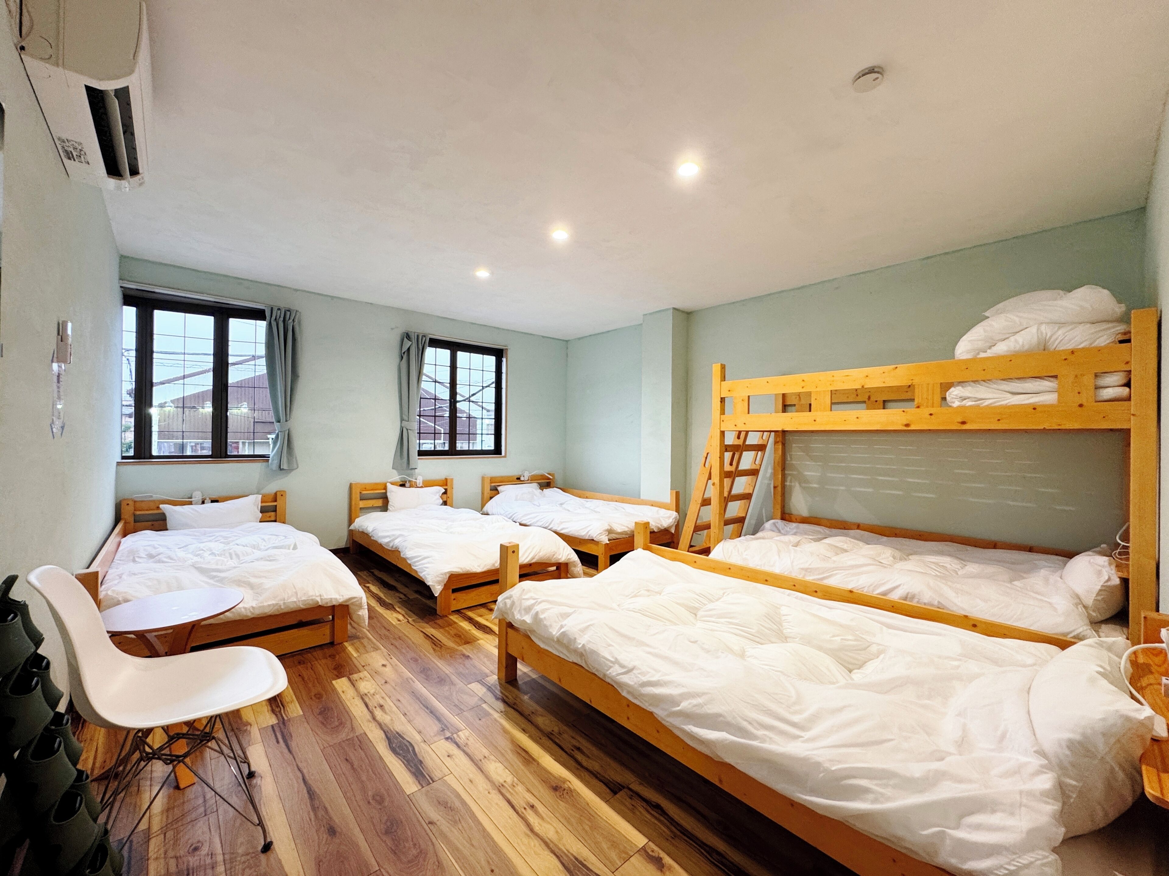 Standard Apartment Green | Blackout drapes, iron/ironing board, free WiFi