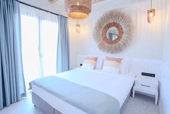 Habitación estándar doble, vistas al jardín | Caja fuerte y wifi gratis