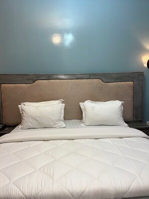 Kamar | Tirai kedap cahaya, kedap suara, setrika/meja setrika, dan Wi-Fi gratis