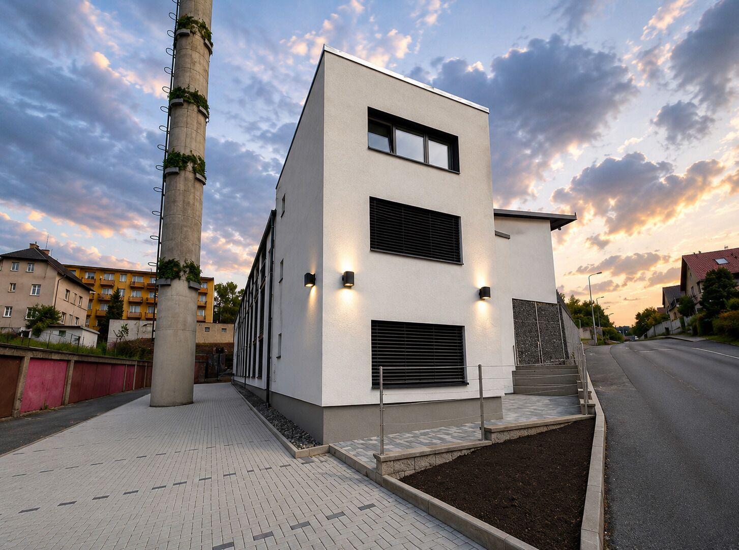 Fassade der Unterkunft