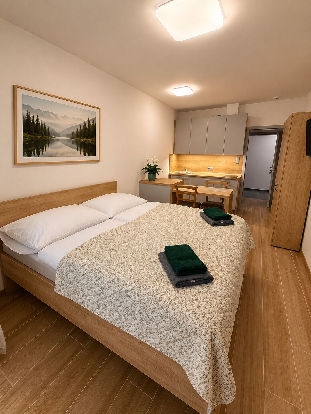 Standard Studio Suite | Desk, laptop workspace, free WiFi