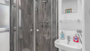 Shower, hair dryer