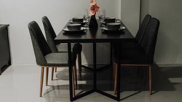 Family Apartment, 2 Bedrooms, Terrace, City View | Living area | 55-inch flat-screen TV with digital channels, TV