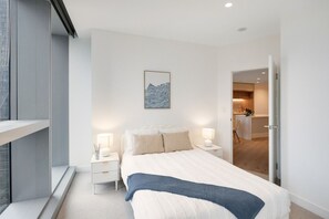 Room - CBD Elegance | 2BR Apt w/Pool, Gym & City Views (Melbourne)