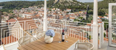 Mayiva Royal House Center Hvar - Breathtaking Penthouse Terrace & Large Sun Terrace | Terrace/patio