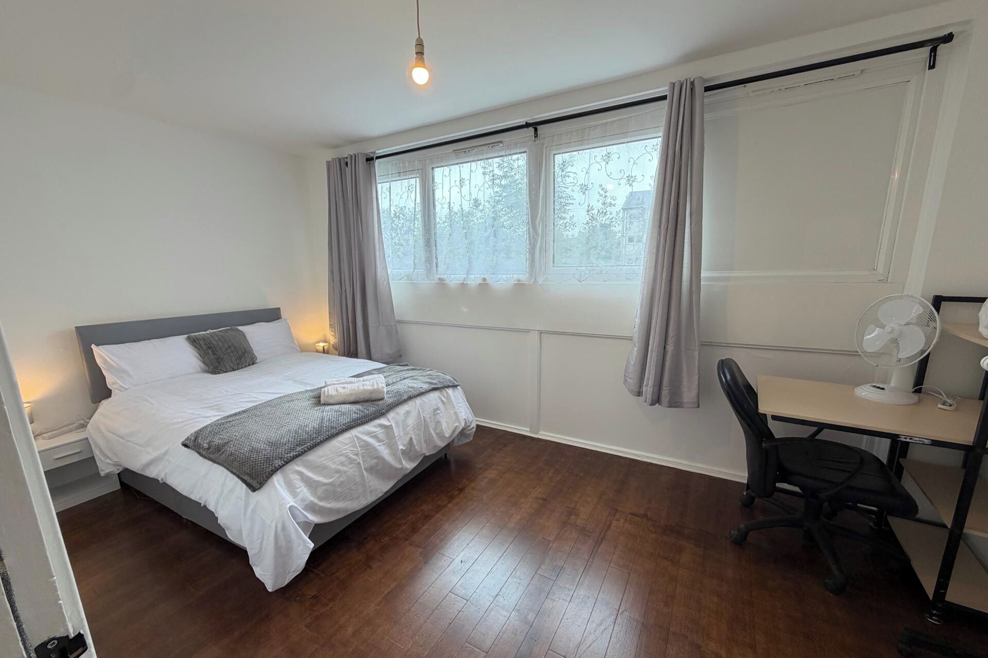 3 bedrooms, iron/ironing board, free WiFi, bed sheets