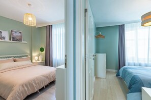 Room - Azure Deluxe • Central Bosphorus View Flat (Beyoglu)