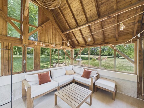 House for 6:  Garden and veranda