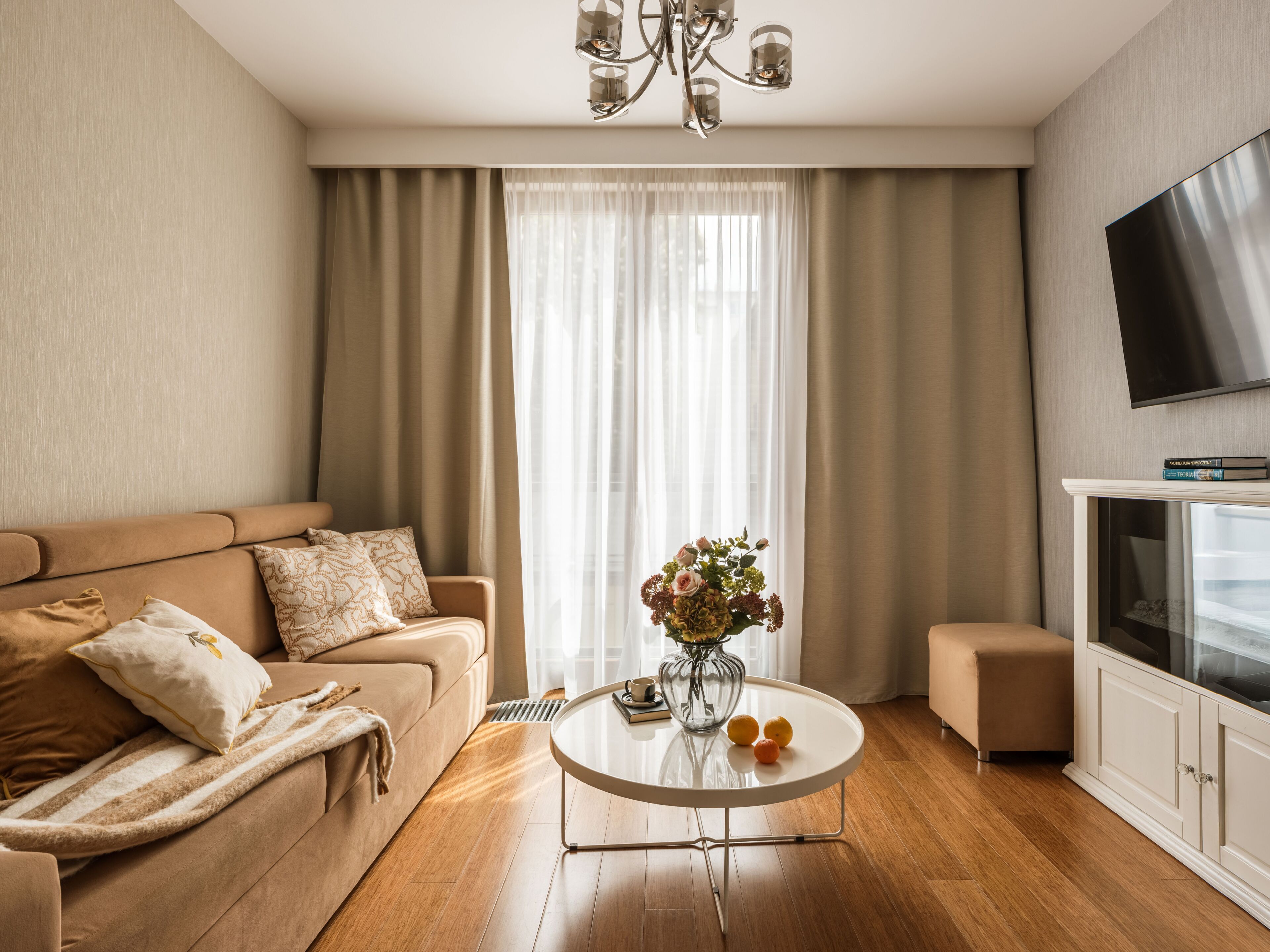 Comfort-Apartment, Stadtblick | Wohnbereich