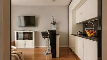 Appartement Confort, vue ville | Coin cuisine privé