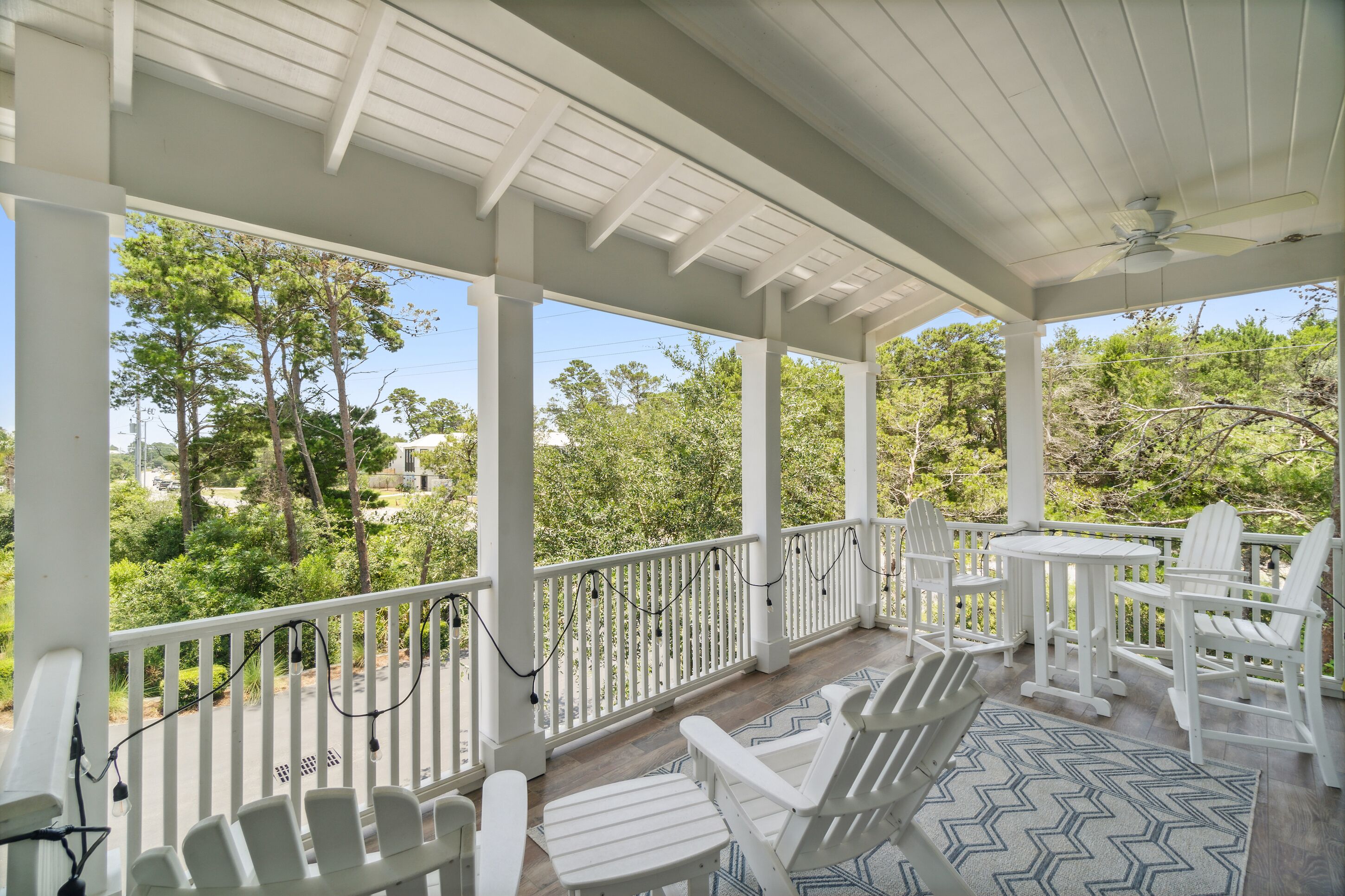 Maison mitoyenne, 3 chambres, vue établissement | Balcon