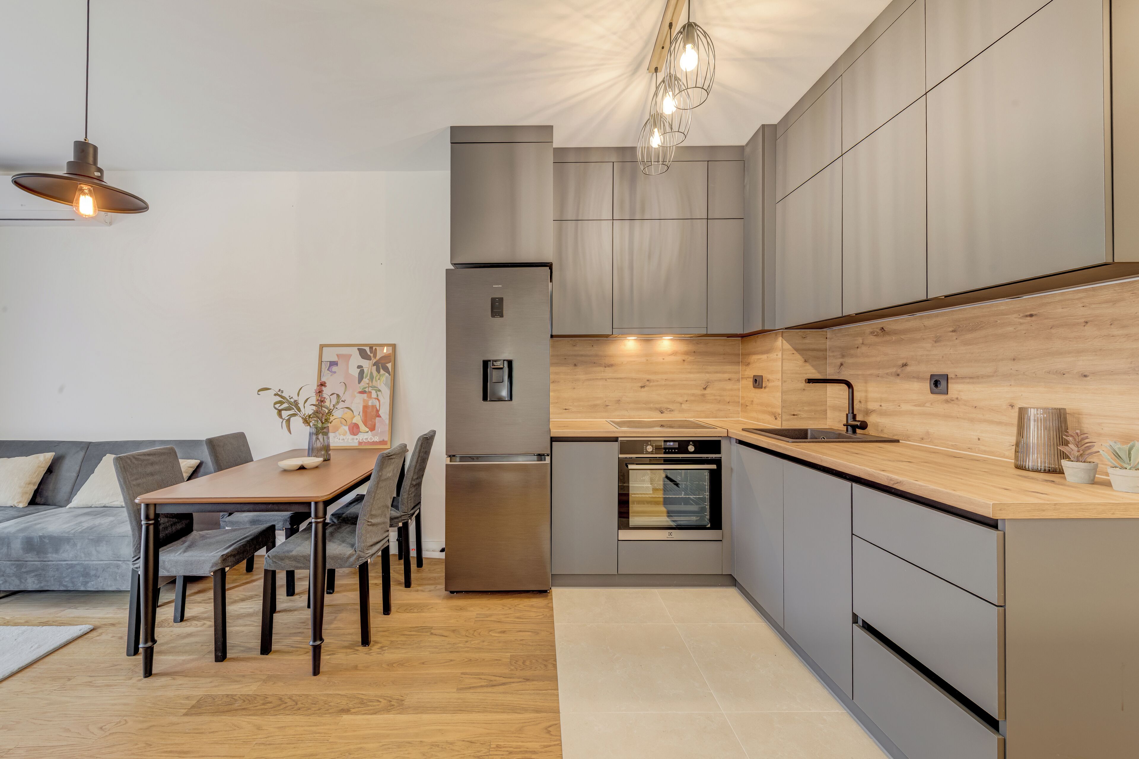 Comfort-lejlighed - balkon | Privat køkken