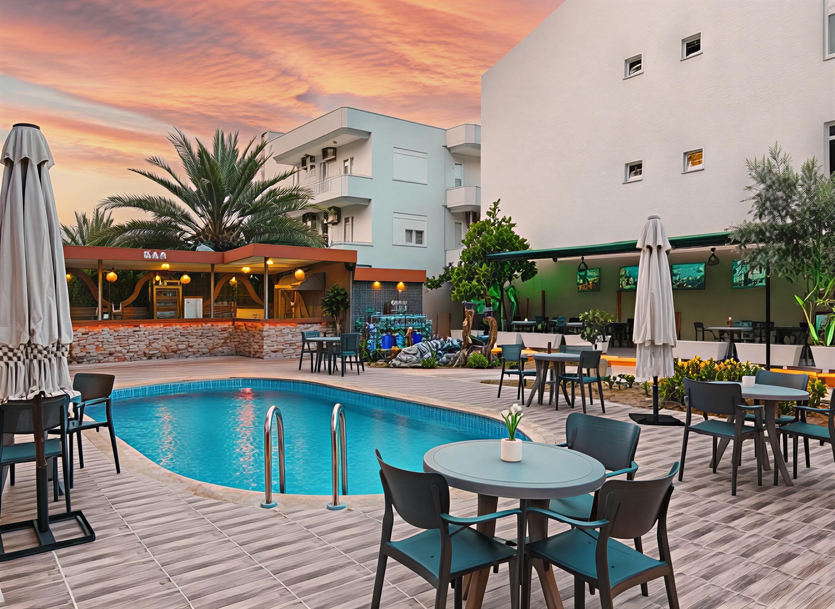 Comfort Double or Twin Room, Pool View | Pool