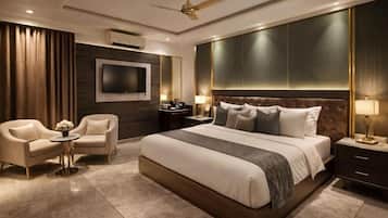 Superior Double Room, Balcony, City View | In-room safe, soundproofing, iron/ironing board, free WiFi
